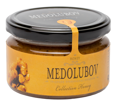 Мед Горный Тянь-шань Медолюбов, 250 гр.