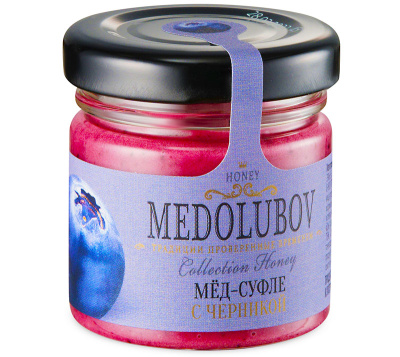 Мед Черника Медолюбов, 40 гр.