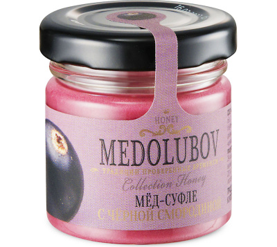 Мед Черная смородина Медолюбов, 40 гр.