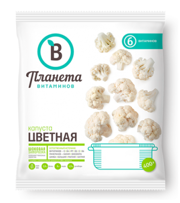 Капуста Цветная, Планета Витаминов 400 г