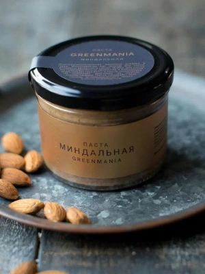 Паста GreenMania МИНДАЛЬНАЯ 200 г