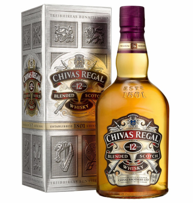 Виски Chivas Regal 12YO 40% 0.7L