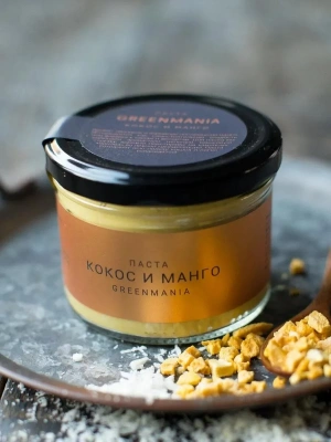 Паста GreenMania КОКОС И МАНГО 200 г
