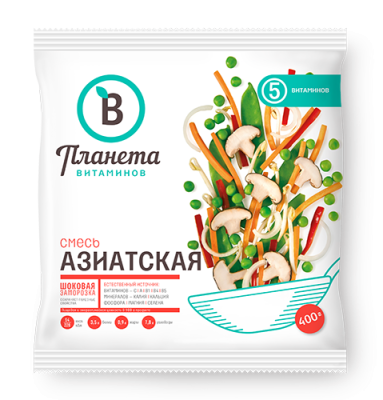 Смесь Азиатская, Планета Витаминов, 400 г