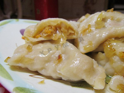 Вареники  с капустой