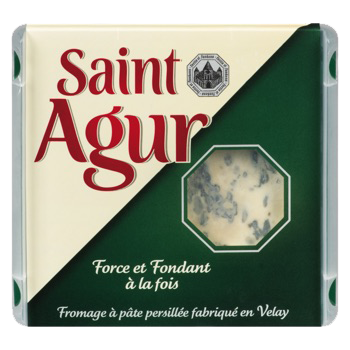 Сыр с голубой плесенью 60%, ST Agur Portion 125гр