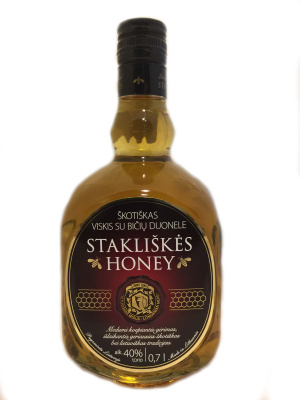 Медовый напиток Stakliškės Honey Лиетувишкас мидус 40%