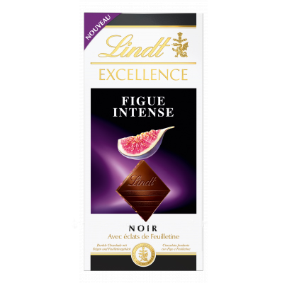 Шоколад LINDT EXCELLENCE (Экселленс), Инжир, 100 гр.