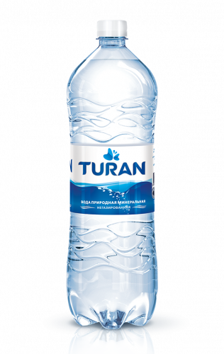 Вода негазированная Туран 1л
