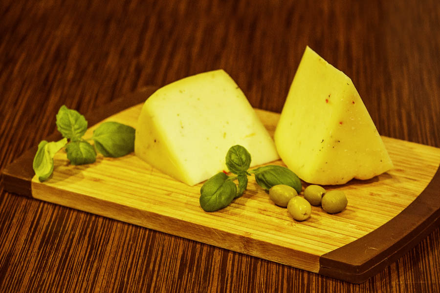 Сыр Качотта, травы, Сыроделкино / Syrodelkino caciotta cheese with herbs
