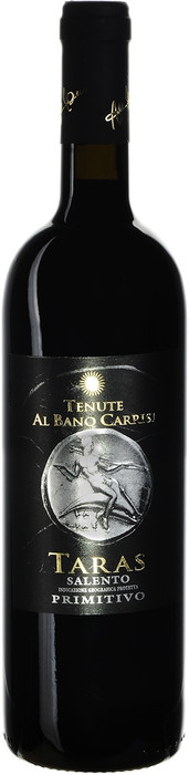 Красное сухое вино Taras IGP Salento, 2015, 13,5%, 0,750