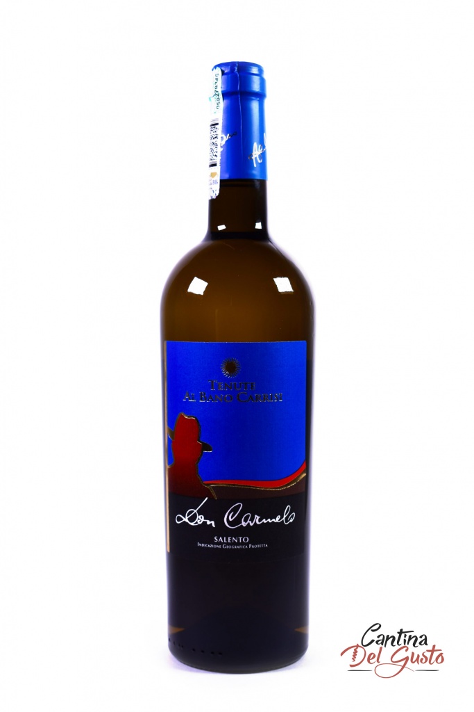 Белое сухое вино Don Carmelo Bianco IGP Salento, 2018 (26.03.2019), 13,0%, 0,750