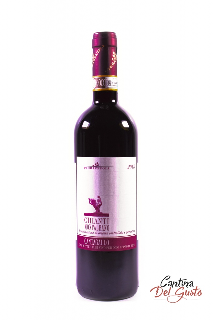 Красное сухое вино Chianti Montalbano DOCG, 100% Sangiovese, 2018, 13,5%, 0,750