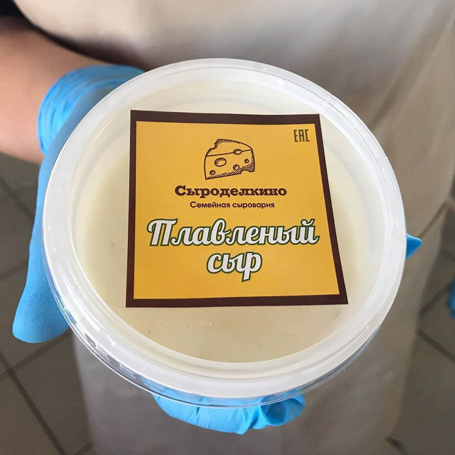 Сыр Плавленный, Сыроделкино / Syrodelkino melted cheese