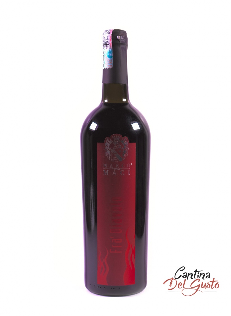 Красное сухое вино Marco Maci Fra'Diavolo Salente Susumaniello 2013