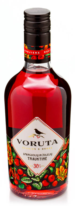 Настойка на клюкве и травах Voruta Berries $ Herbs, 30%, 0,5