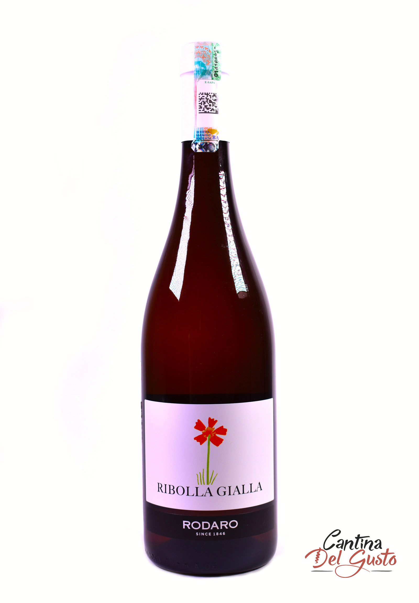 Родаро Белое сухое вино Ribolla Gialla Friuli Colli Orientali, 2018, 12,5%, 0,750