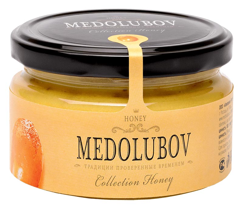 Крем-мед "Облепиха", Медолюбов, 120 гр